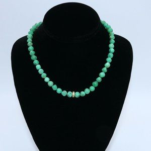 Chrysoprase Necklace
